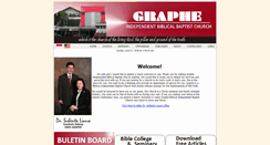 Desktop Screenshot of graphe-ministry.org